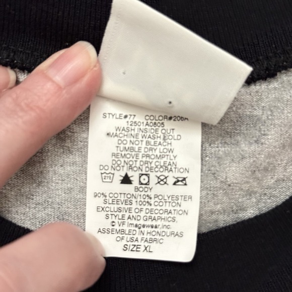 2005 Chicago WhiteSox AL Champions LEE SPORTS 3/4 Softball Sleeved Tshirt XL - Picture 7 of 8